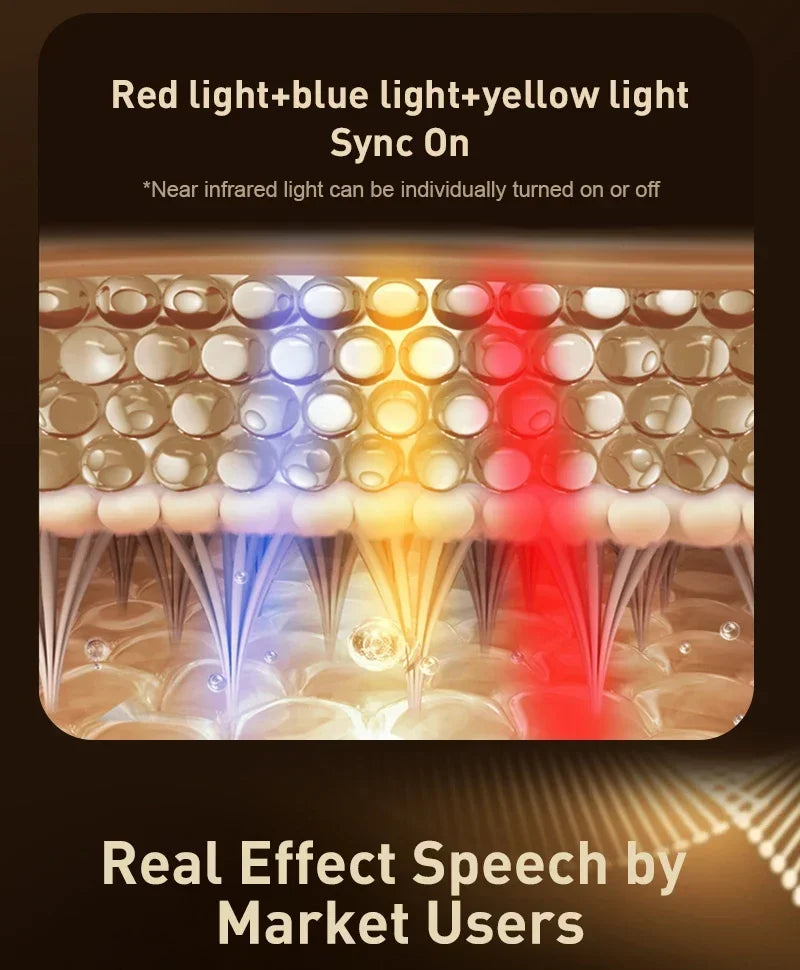 Led Mask Photon Therapy Mask Red Light Therapy 4 Color Led Therapy Anti Aging Advanced Photon Flexible Soft Mask for Skin Care