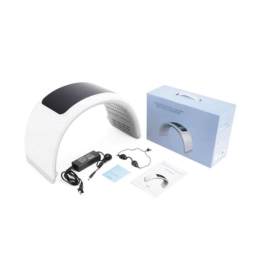 Masque Visage LED 7 en 1 – Thérapie Lumineuse Pliable
