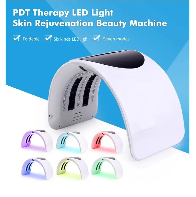 Masque LED Pliable 7 Couleurs -  ÉDITION LIMITÉE
