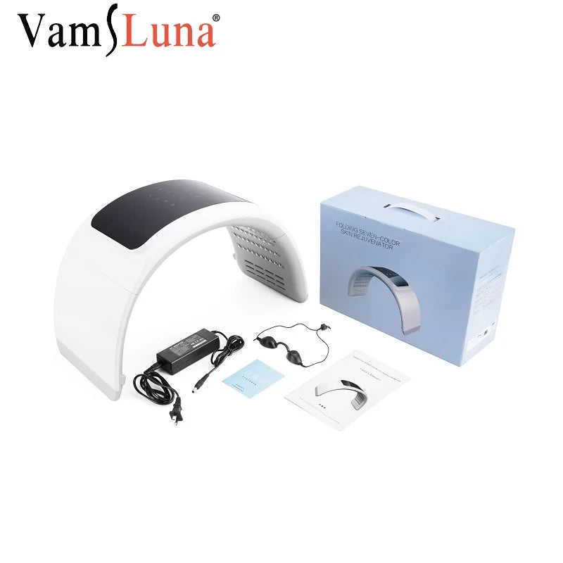 Masque LED Pliable 7 Couleurs -  ÉDITION LIMITÉE